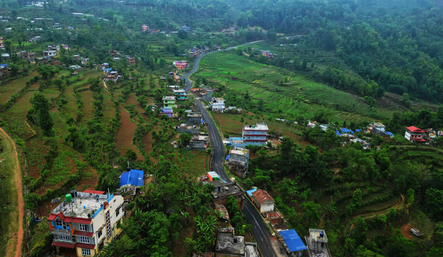 Upgrading of Nareswor Panini chautara -Nibel- Takukot Road (10 KM Close Grade Premix)