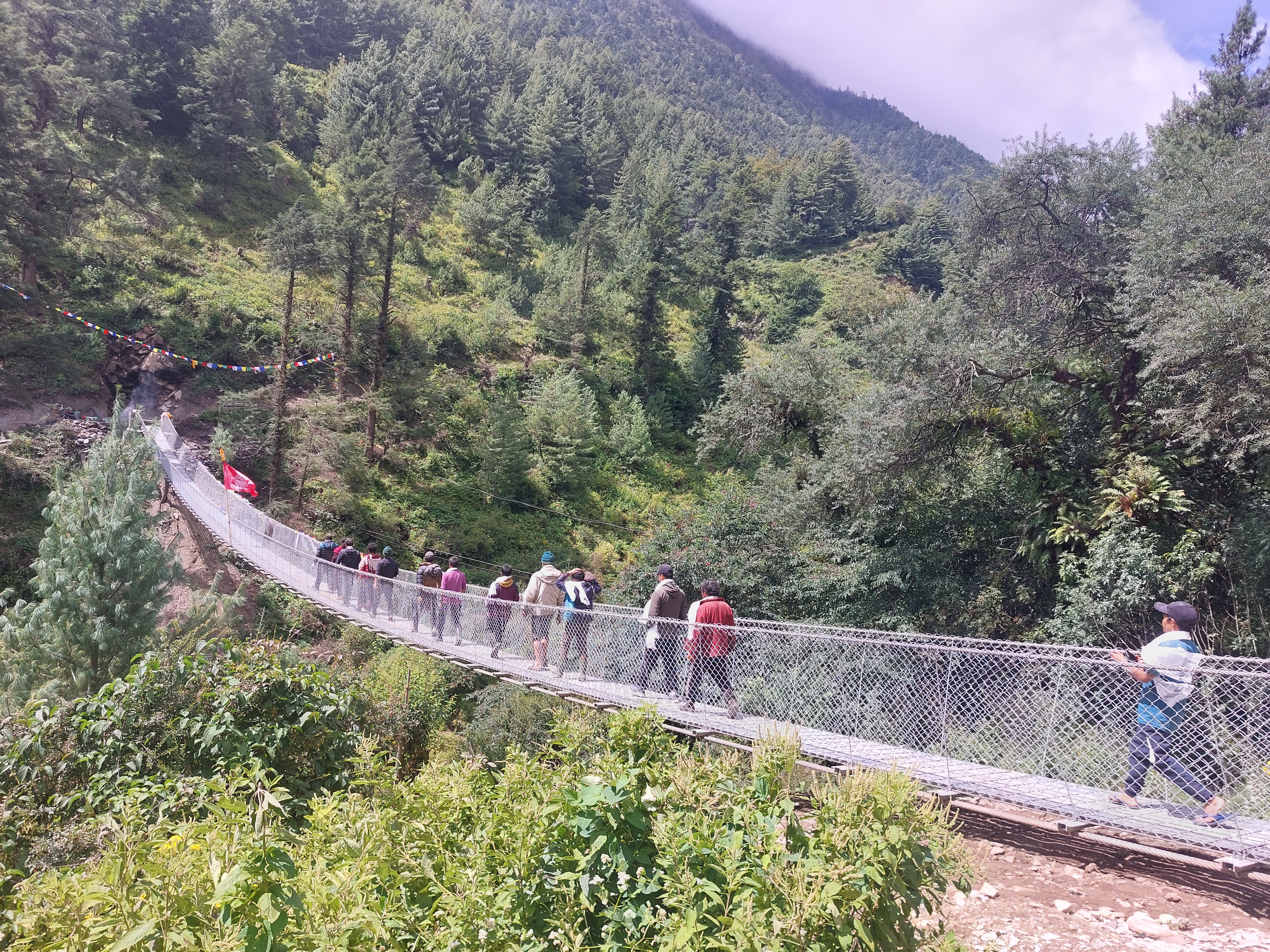 Gumda Khola Trail Bridge 83m Span