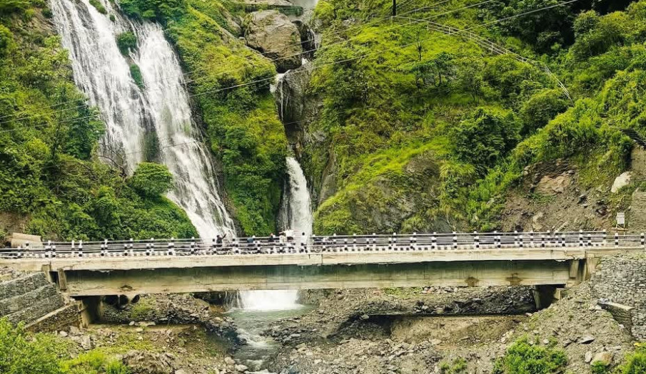 NAULI KHOLA MOTORABLE BRIDGE, Dharche (RCC Prestress Bridge Span of 35m)